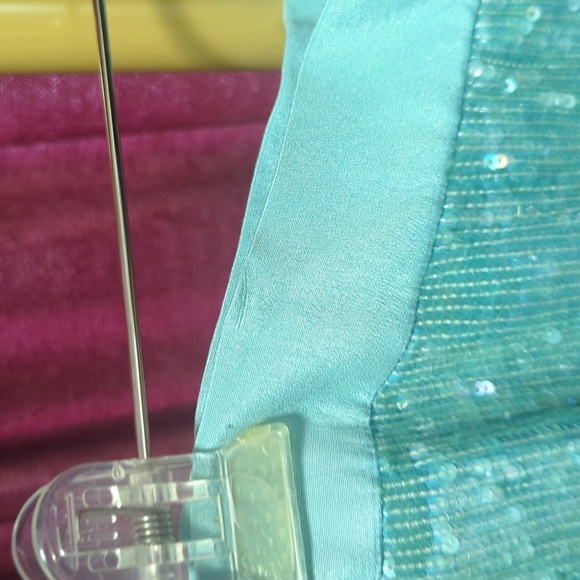 Beautiful Escada Couture Ombre Sequin Wide Leg Pants Beaded See PatBo - Picture 9 of 11